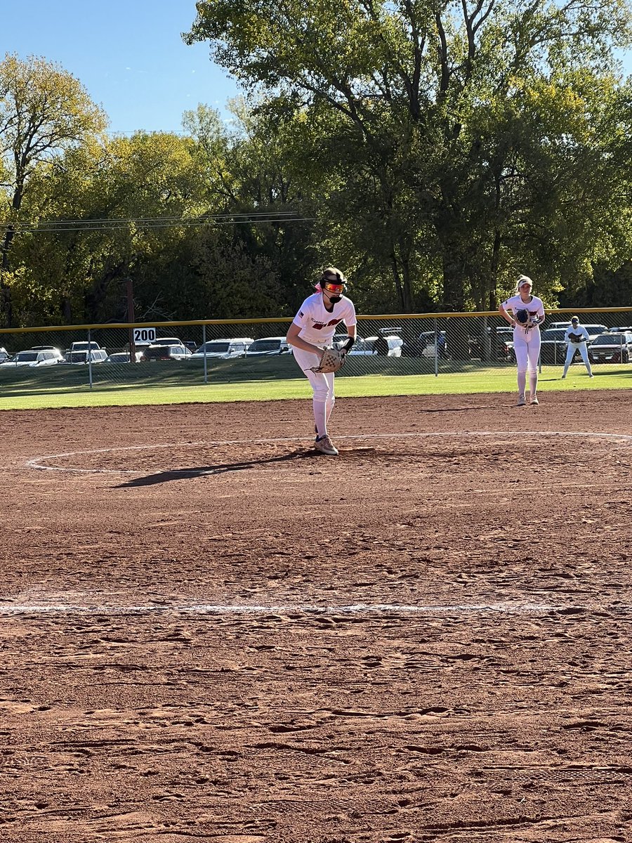 First game today 2k’s no earned runs given up!! Love this view!@13JuliaMoore <a href="/KSNitro18/">KS Nitro 18u Softball</a>