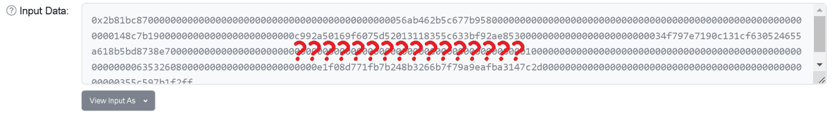 Ever found yourself lost in the dark forest, trying to decode transaction calldata of an unknown smart contract? 🤔😤 Say no more! Using GPT-3 you can decode the calldata from any transaction and understand how to interact with the contract 🧵