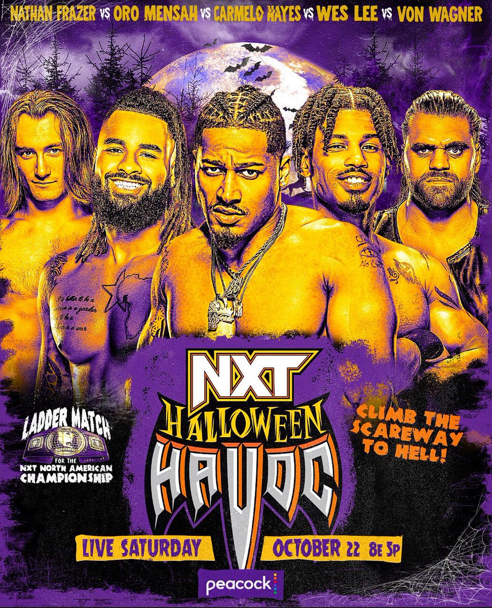 Tonight is my first ever WWE Premium Live Event… But I’m going out there as if it’s my last. I used to pray for times like this. #HalloweenHavoc