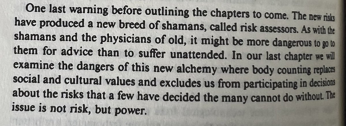 InveriTech's tweet image. “a new breed of shamans, called risk assessors…” “Normal Accidents” by Charles Perrow (1999, p. 12). 🤔