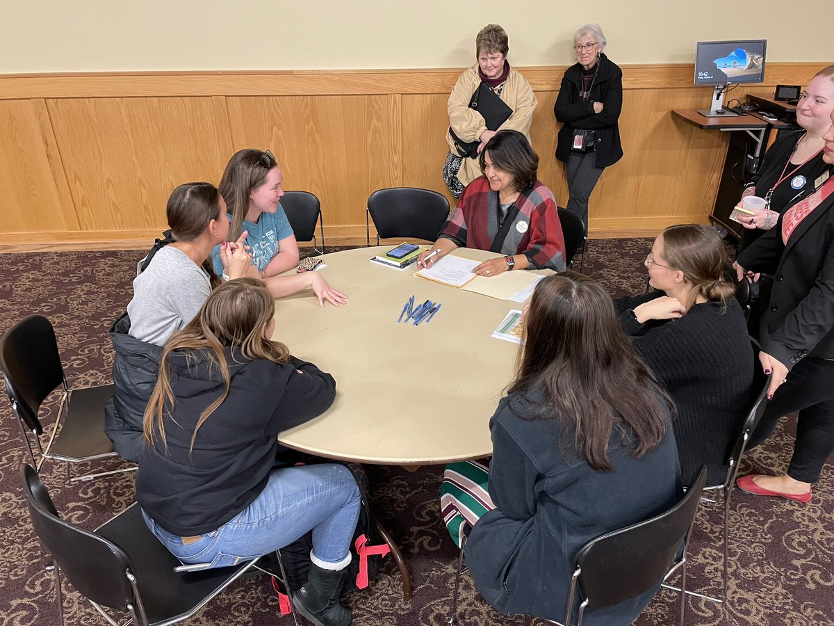 The <a href="/IUSEducation/">Indiana University Southeast School of Education</a> pre-service educators were thoughtful and reflective of the Walk A Mile Migration Simulation experience. I can’t wait to see how this experience impacts the schools in our region. 🌎❤️