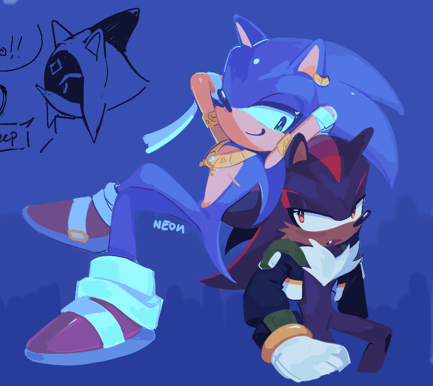 💿//: NEO on X: > #GOTF - SONIC - SHADOW // (He's making fun of