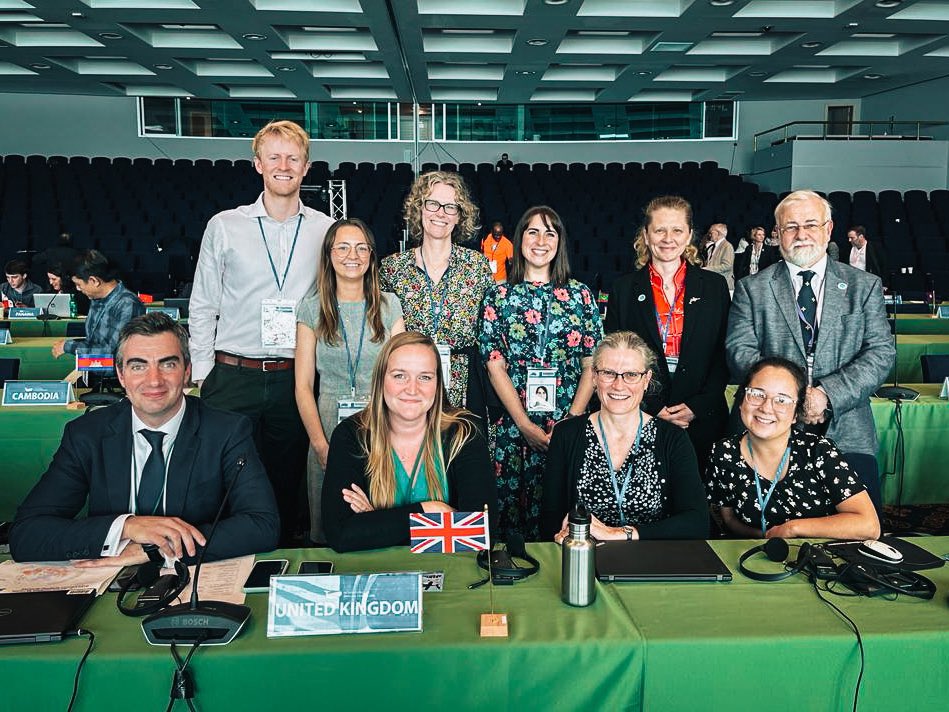 Day__Emma's tweet photo. Fab time with Team UK at the International Whaling Commission, working to achieve better protection globally for whales and dolphins 🐳 🐬 https://t.co/YkeVqXNL5g