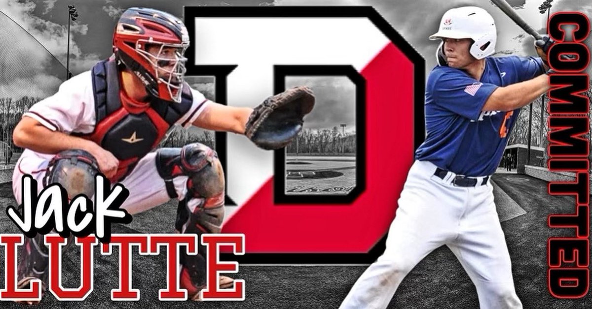 Jack Lutte (@jacklutte) on Twitter photo Blessed to announce my commitment to Denison University. Big thanks to my family, teammates and coaches. All Glory to God!
<a href="/BattlegroundBG/">Battleground Baseball Group</a>
@Spikes_Baseball <a href="/mclem31/">Matt Clement</a> <a href="/slube2/">Sean Lubin</a> <a href="/chaserowe23/">Chase Rowe</a> <a href="/CoachDeegan/">Michael Deegan</a> Blessed to announce my commitment to Denison University. Big thanks to my family, teammates and coaches. All Glory to God!
<a href="/BattlegroundBG/">Battleground Baseball Group</a>
@Spikes_Baseball <a href="/mclem31/">Matt Clement</a> <a href="/slube2/">Sean Lubin</a> <a href="/chaserowe23/">Chase Rowe</a> <a href="/CoachDeegan/">Michael Deegan</a>