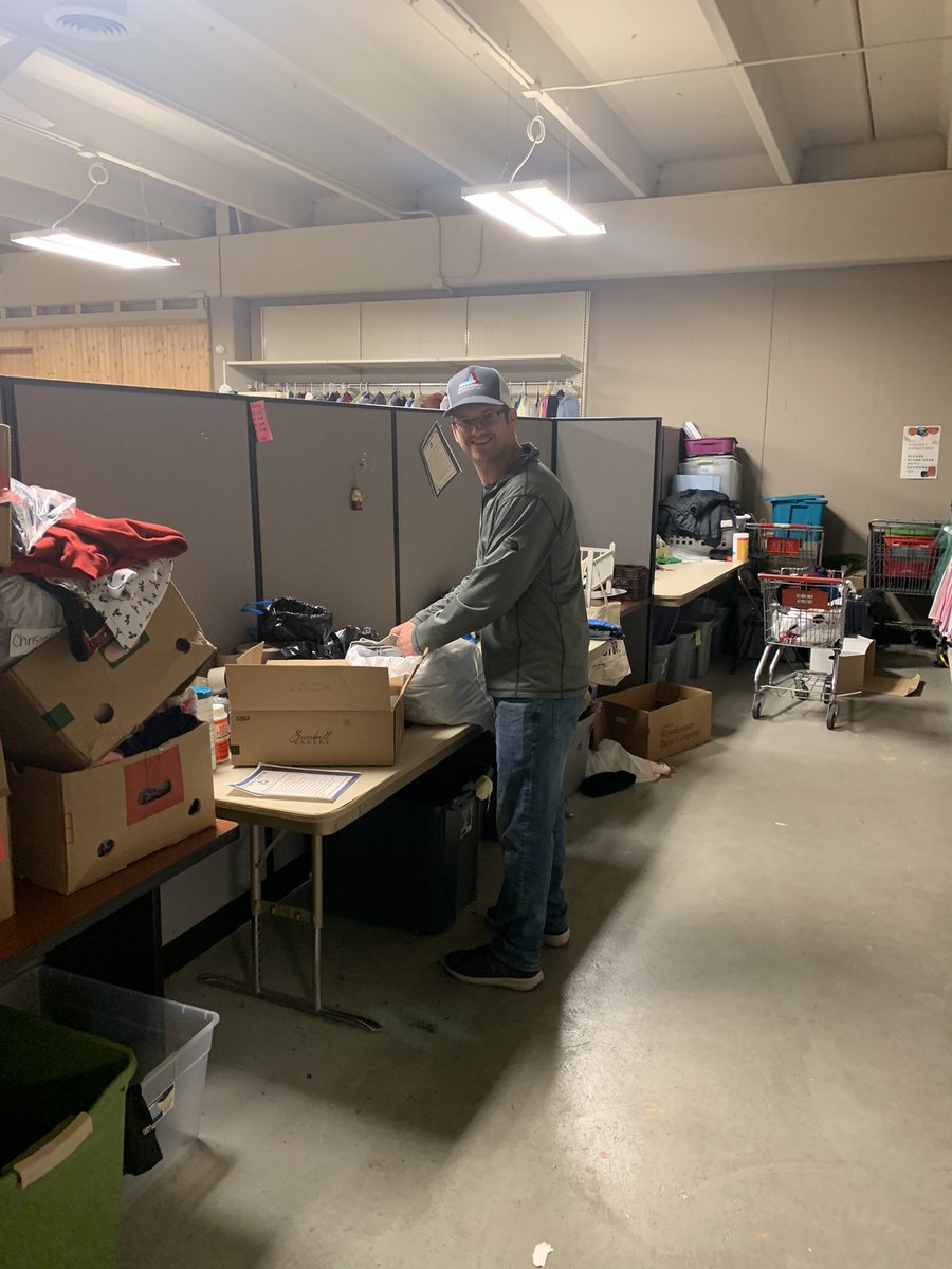 And a few action shots - or non-action shots <a href="/HHMFoodPantry/">HeartlandHopeMission</a> from <a href="/F3Omaha/">F3Omaha</a>