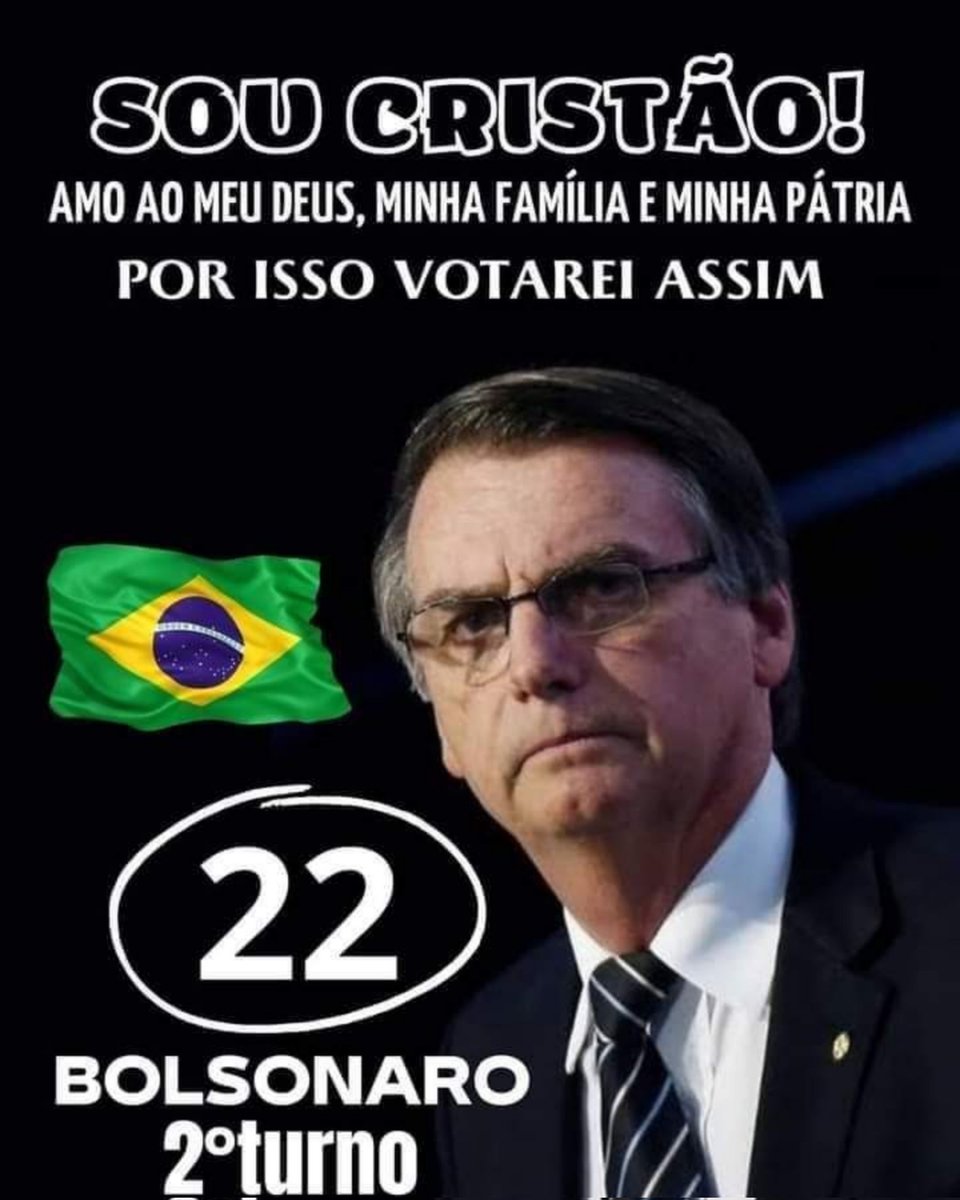 Convença +1 pessoa #BolsonaroReeleitoEm2022