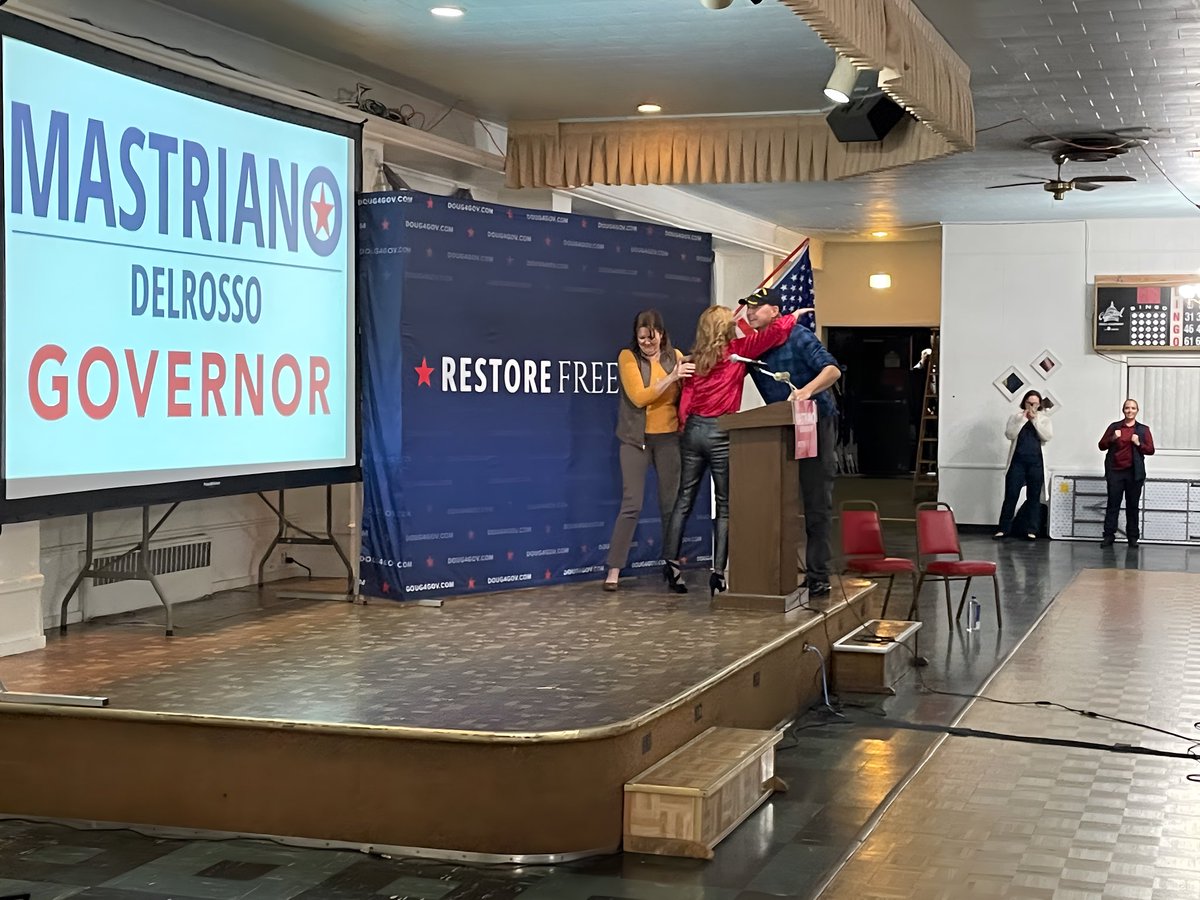 GarrityForPA's tweet photo. Amazing rally last night for our next governor, @dougmastriano. #DougForGov https://t.co/muXZWKwSva