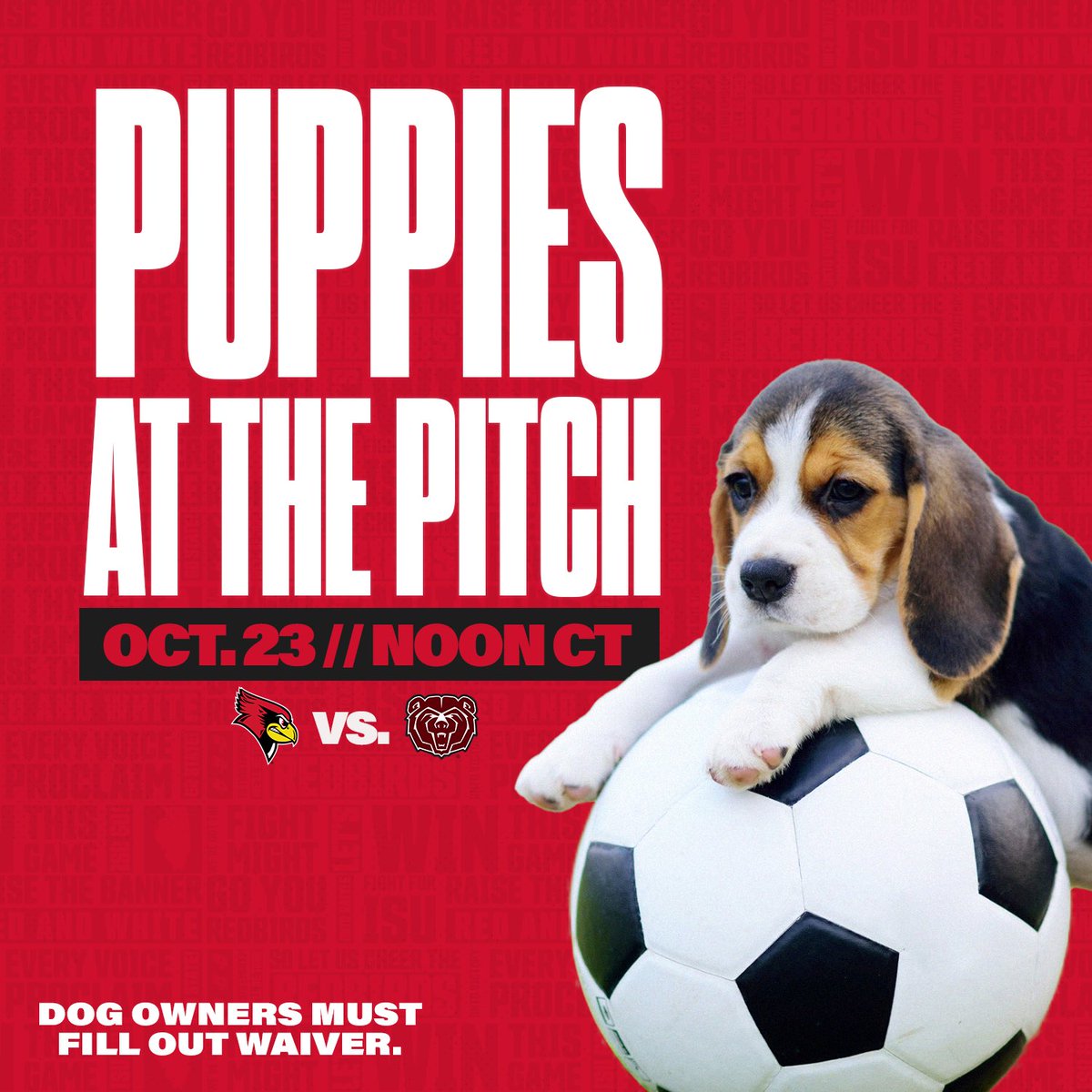 Redbird_Soccer's tweet photo. register your pup for Puppies at the Pitch tomorrow at Adelaide Street Field!

https://t.co/QlbSNbbQDF https://t.co/aEeLs7q9vR