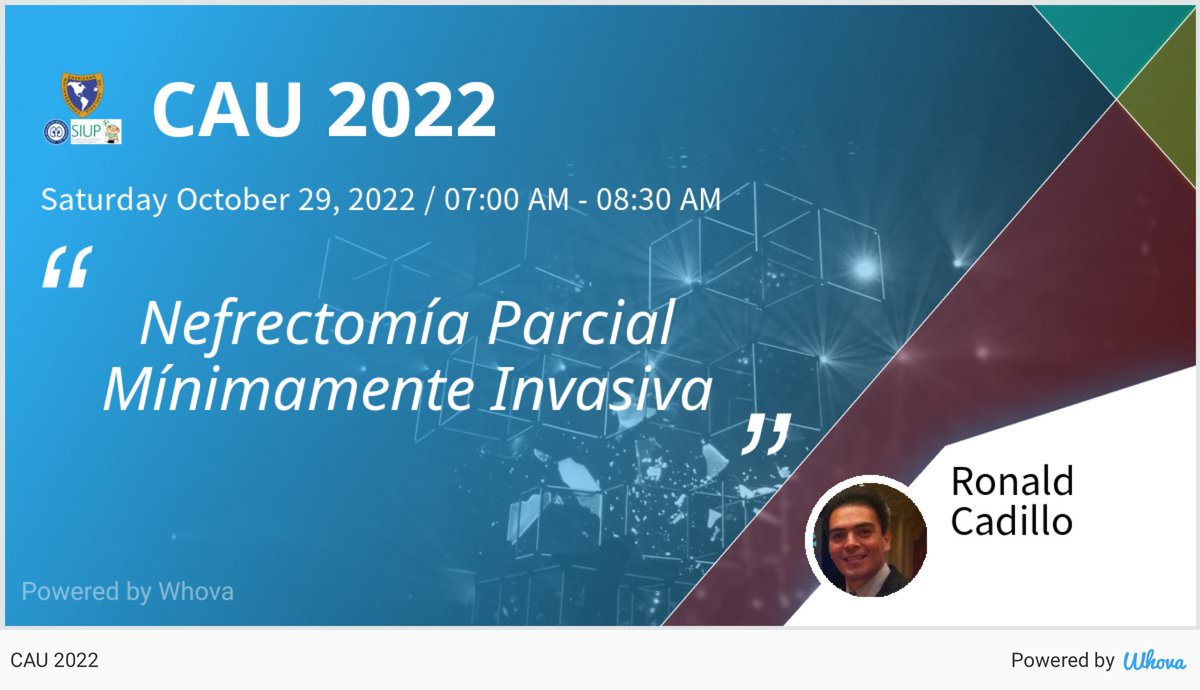Ronald Cadillo-Chavez (@cadillo_ronald) on Twitter photo I am speaking at CAU 2022. Thanks for the invitation. See you there if you're attending the event! #CAU2022 - via #Whova event app I am speaking at CAU 2022. Thanks for the invitation. See you there if you're attending the event! #CAU2022 - via #Whova event app