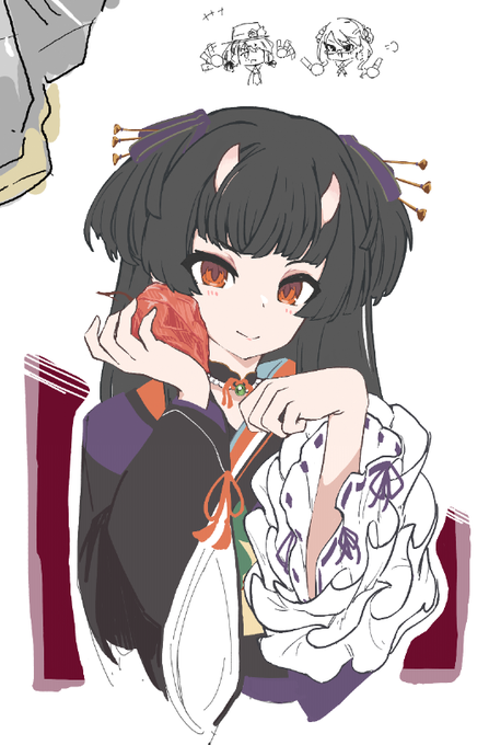 絵チャのハロウィン冬優子でした 