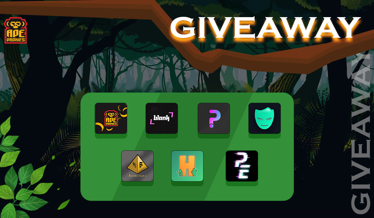 🐒GIVEAWAY TMIE🐒 🟡1x @apeproxy 25 ISP ⭕3x @BlankProxies 2GB Resi 🟣2x @PookyyAIO 2GB Resi 🟢2x @UnknownProxies 2 GB Resi 🟡1x @Boominati_io Monthly 🟢1x @HypeProxiesio 250 Home ISP ⚫1x @PriceErrors Week RULES: 🔶FOLLOW ALL 🔶RT 🔶TAG 2 Winners Picked in 48h!