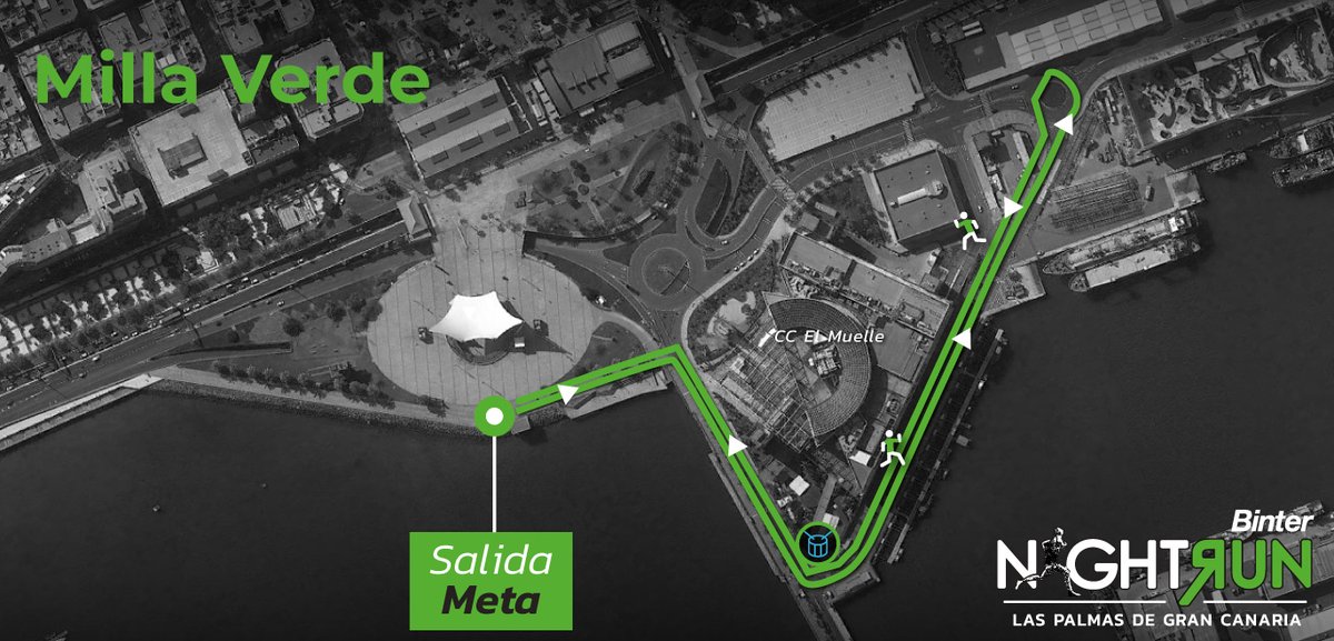 BinterCanarias's tweet photo. Despega la Binter @NightRun2021 en Las Palmas de #GranCanaria con la Milla Verde, nuestra carrera solidaria a favor de San Juan de Dios. ¡Comienza la carrera nocturna más divertida! #Binternightrun https://t.co/spGN79LLwZ