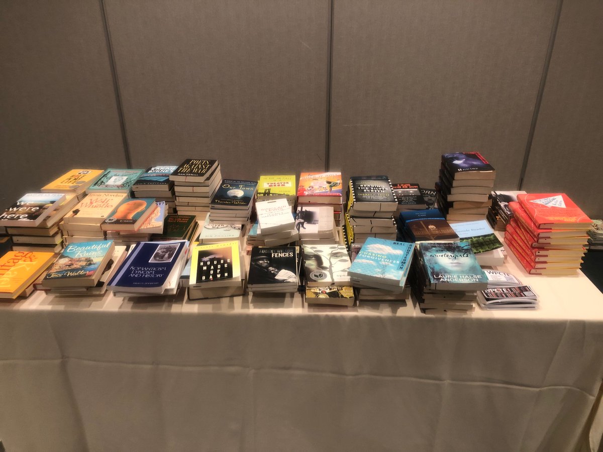 WPCTEtweets's tweet photo. We loved gifting so many books to educators and pre-service educators at the @PCTELANews Conference! #pctela22 #wpcte #books https://t.co/GX2mwFLJ1a