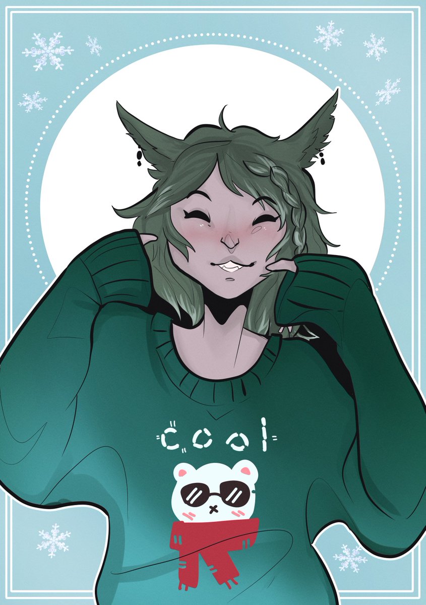 hallalaween's tweet photo. Monday, I am opening up the Ugly Sweater claims to my Patrons! And then later in the week to anyone on my Discord.

And November 1st--Ugly Sweaters will be open to all. It's that time again!! https://t.co/ymq8YB9JAJ