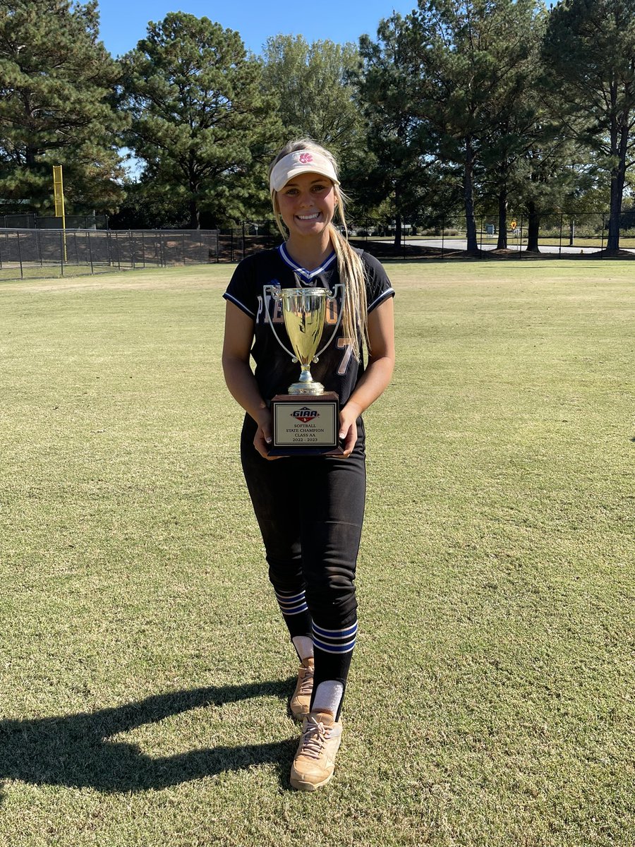 BreckPiedra's tweet photo. STATE CHAMPIONS💙🤍 
Finished the season with a triple RBI and a double in the championship game. Thank you @pacathletics for welcoming me and making this season the best one yet. I love you all! #gocougs https://t.co/lu6vBK0CmF