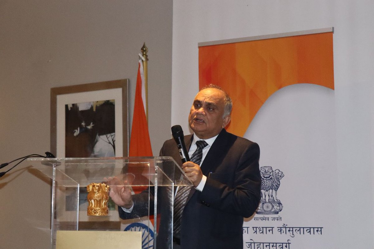 Election Commissioner Sh Anup Chandra Pandey today interacted with representatives from NRI Community & Indian Mission Officials at #Johannesburg, South Africa. With ECI motto of #NoVoterToBeLeftBehind, he urged all NRIs to register themselves as overseas electors @indiainjoburg