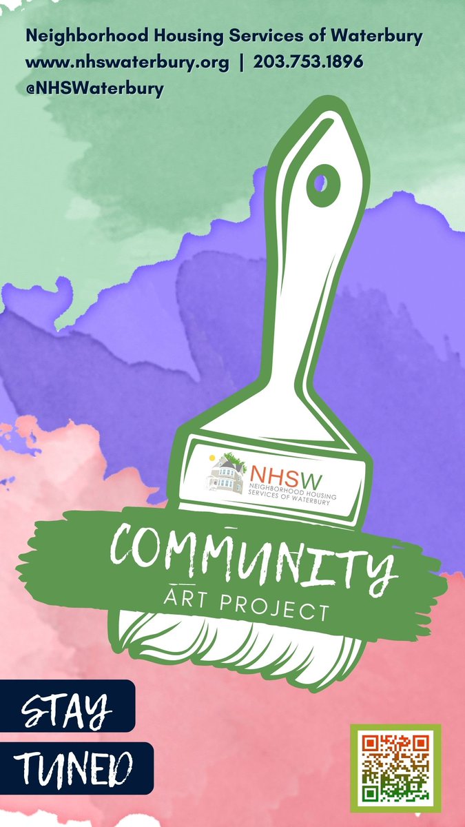 nestct_'s tweet photo. Our #community #mural project has begun!Click the link for highlights of today’s painting progress. #WaterburyCT #CT #InThisTogether #PublicArt #Art #CreativeCommunityDevelopment 

https://t.co/ZOYyxu772D https://t.co/L3Qcm2aEBH