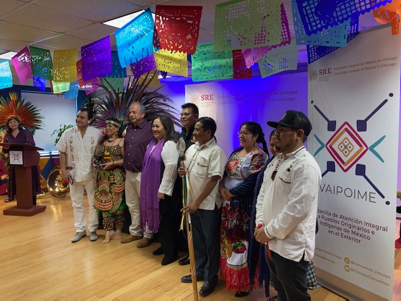 ZambranoABC7's tweet photo. Indigenous migrants now have a specialized service window @ConsulMexCho https://t.co/cGBOE8xzL8