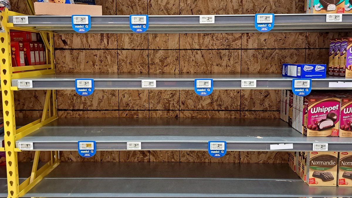 terrainsopher's tweet photo. Facile de geler les prix Sans nom avec des tablettes vides
#Maxi #SansNom #gel #prix #imflatiom https://t.co/odY9k5pxFd
