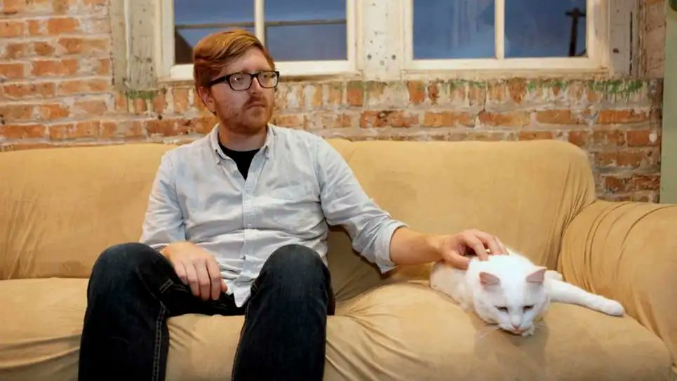 TheOnion's tweet photo. Frustrated Man Doesn’t Know What Else He Can Do To Get Cat Purring https://t.co/WWU6X5n8dO https://t.co/Xw7iqkPTXK