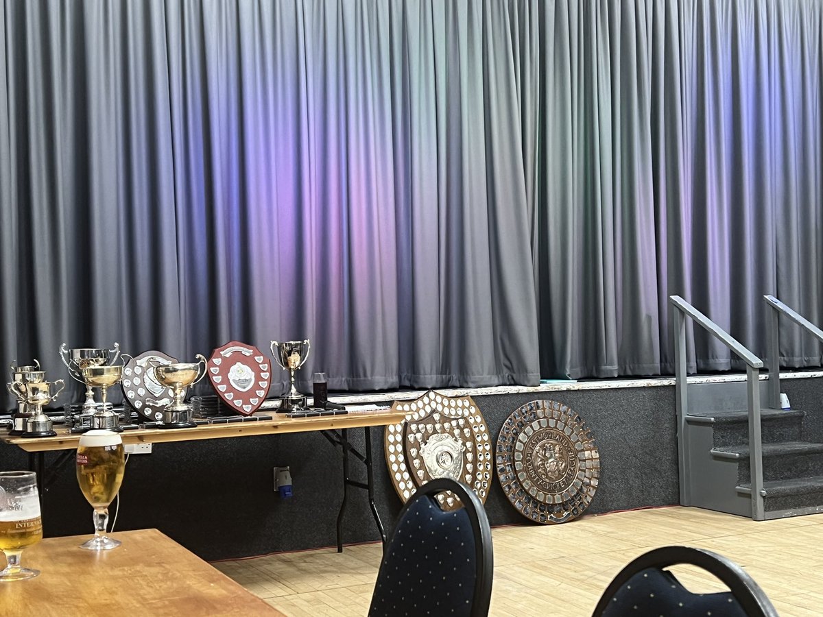 We’re here at Trimpell Sports and Social Club for our annual end of season presentation evening. Live updates on here throughout the evening. #WCL