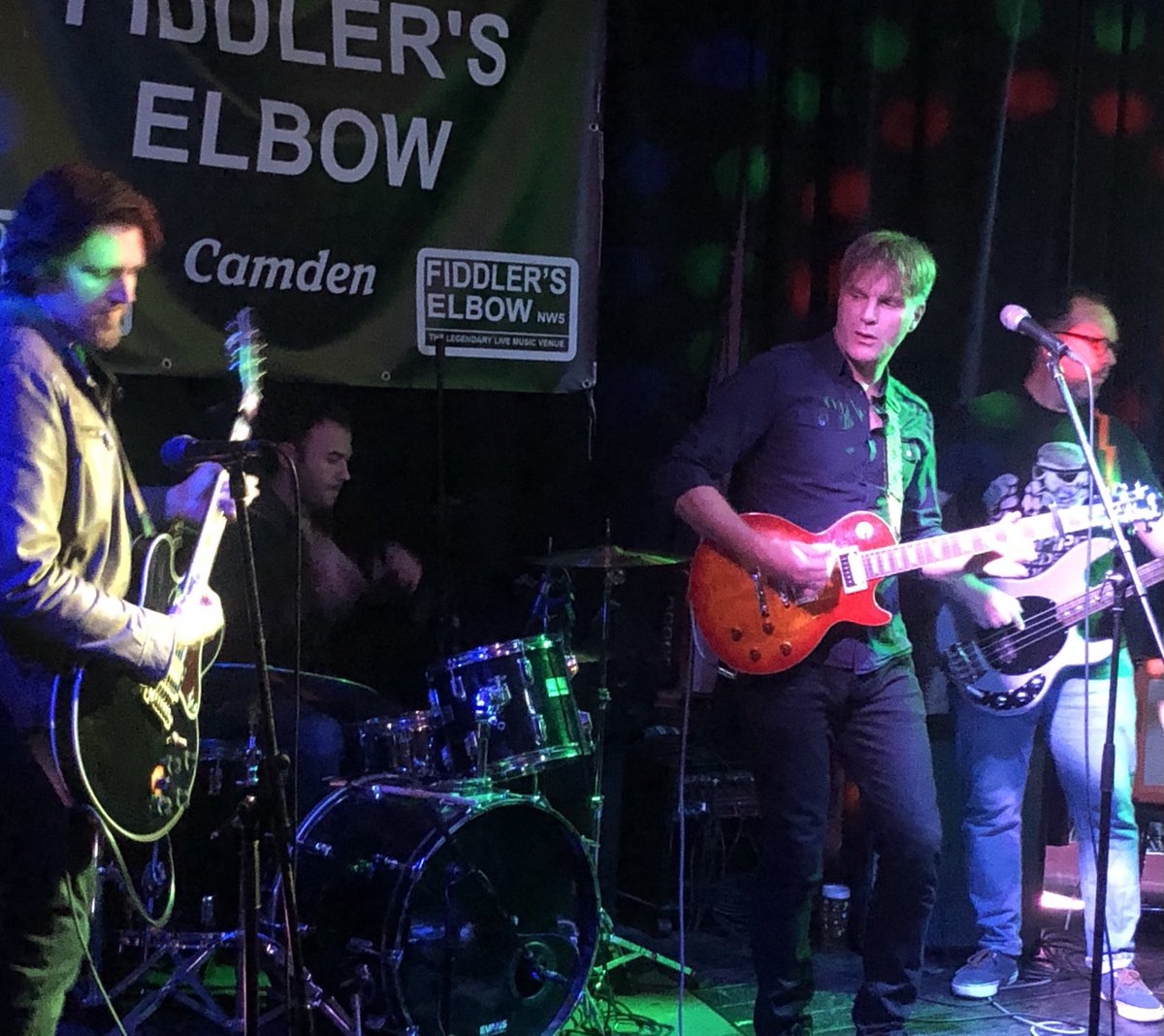 VernonsThe's tweet photo. Watching a properly rocking set from ⁦@WickedSplinters⁩ at ⁦@FiddlersCamden⁩ for ⁦@CamdenRocksFest⁩ 👏👏👏
We’re on next, about 8pm😊 https://t.co/HN2e7UsbW6