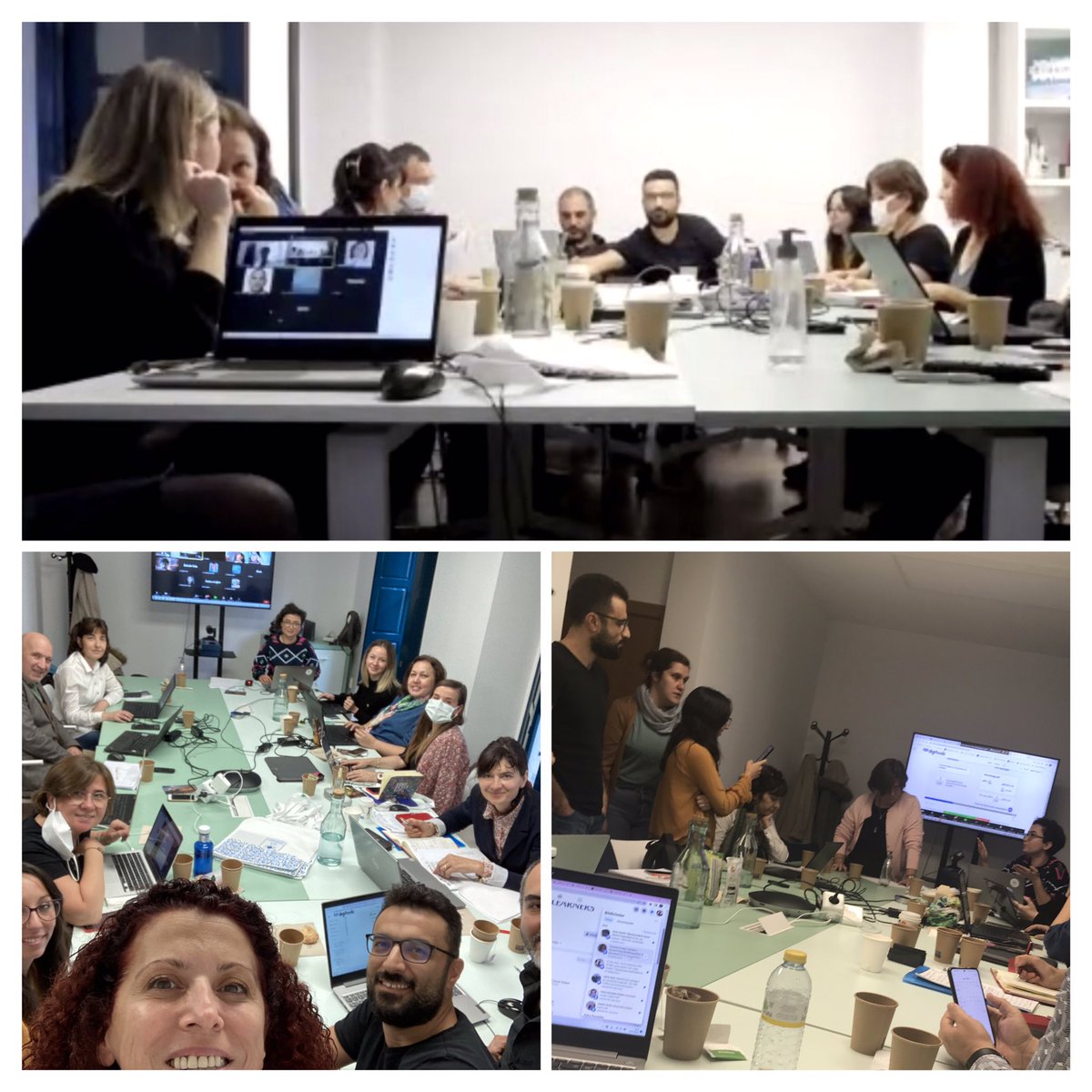 bbyclub's tweet photo. The 4th (TPM) transnational project meeting of the Erasmus+ Project #Digitools Digitools – Digitalization of Training Contents for Middle Schools Project (2020-1-TR01-KA226-SCH-098485) (https://t.co/Uih4yeHKst) @Valladolid/Spain https://t.co/jPjwEJGGRr