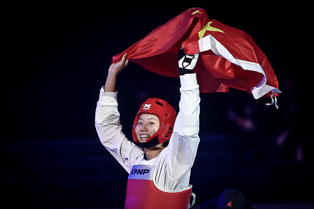 Congratulations to the Medalists of W-57kg Day 2 of the Manchester 2022 World Taekwondo Grand Prix #WorldTaekwondo #Taekwondo #ManchesterWTGP