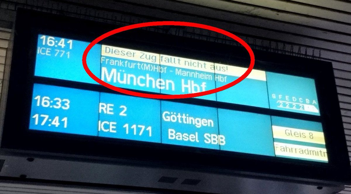 BahnAnsagen's tweet photo. 1x so auf die Welt blicken wie die @DB_Bahn...

(Dank an @der_joda) #Bahn #Anzeige https://t.co/E4J6B87Tak
