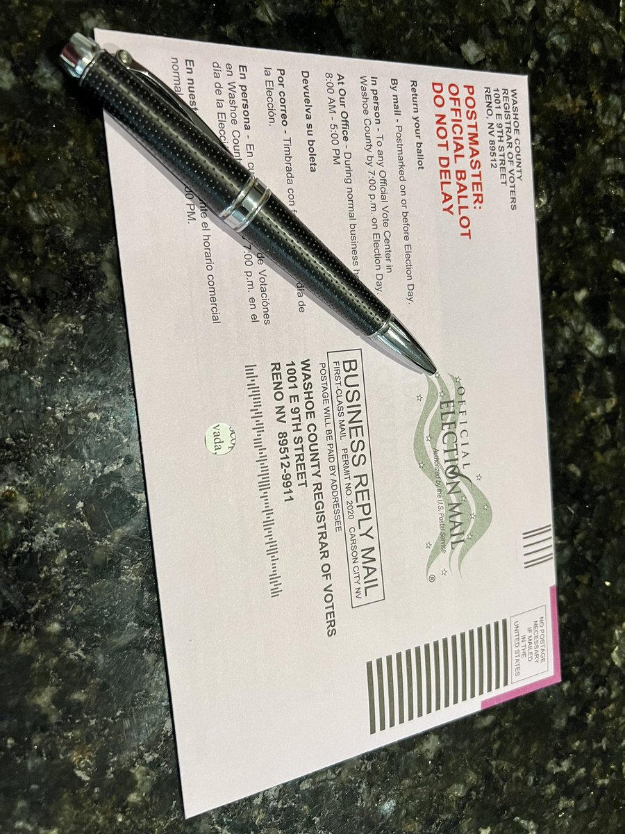 kirkjeffery's tweet photo. Kirk Jeffery has voted. https://t.co/HtAq1qOhmI