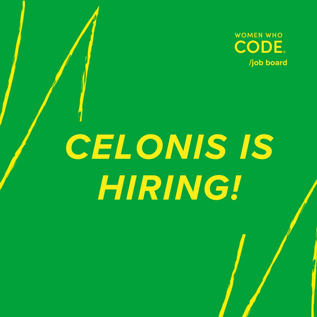 WomenWhoCode's tweet photo. In case you missed it:
🔥 Check out these new #techjobs @Celonis in #LA or in #SiliconValley or in #NYC

Apply now → https://t.co/VWEPCCb5ps

#sustainability #modernframeworks #executionmanagement #findinefficiencies #ICYMI https://t.co/oGc7bbBK5S