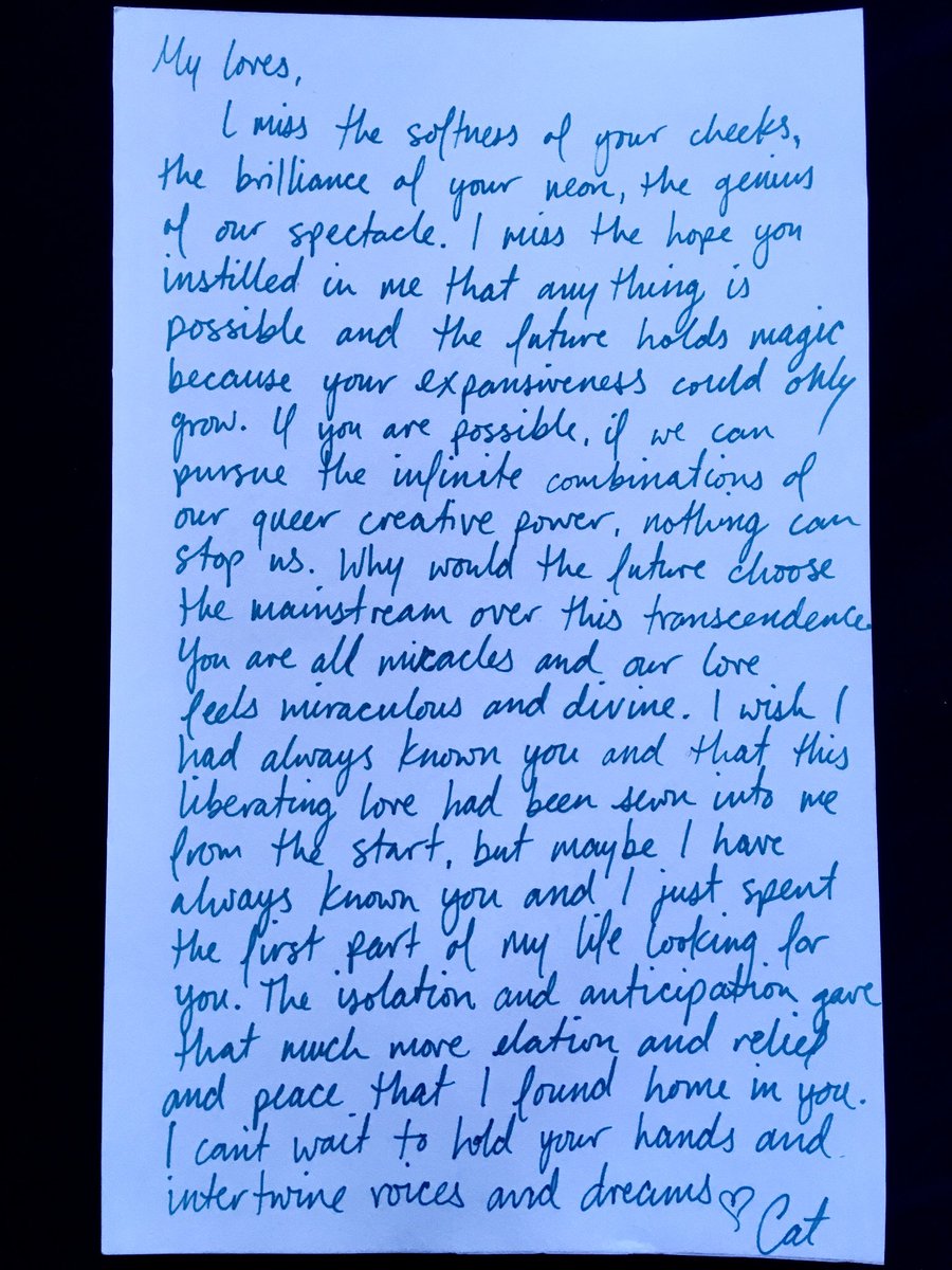 CatMahatta's tweet photo. @chaninicholas says today’s Libra Venus cazimi is for love so here’s a love letter to my queer bbs that i wrote for @white_boy_scream for their bakunawa love letter burning ritual 🖤 https://t.co/jcl7S3OKdz