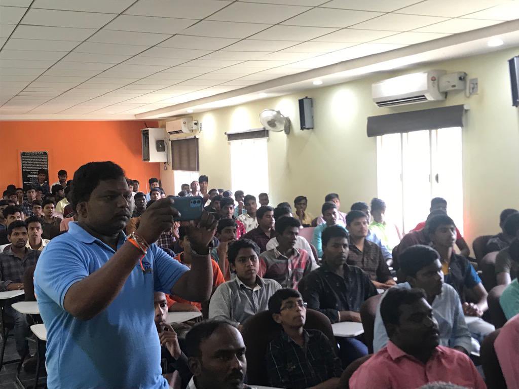 balakiran_ias's tweet photo. I visited my alma-mater #APRJC #Nagarjunasagar and interacted with the young students, lecturers and the Principal. It was 26 years ago I was a student of +1 here. APRJC laid a great academic foundation those days. #Nostalgia https://t.co/YRSO7kF3GB