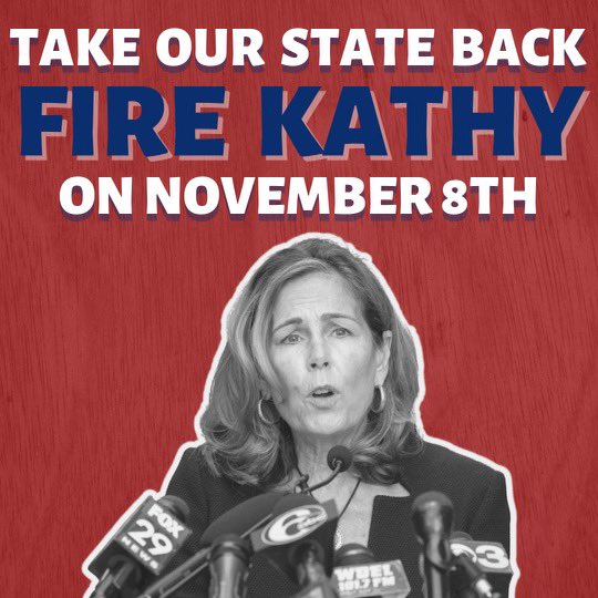Crime, lawlessness, mayhem. 

That’s how Delawareans would sum up <a href="/KathyJenningsDE/">Kathy Jennings</a> leadership, but that all ends in 16 DAYS!

It’s time for ACTION. It’s time for a SAFER state.  

FIRE KATHY on November 8th!
