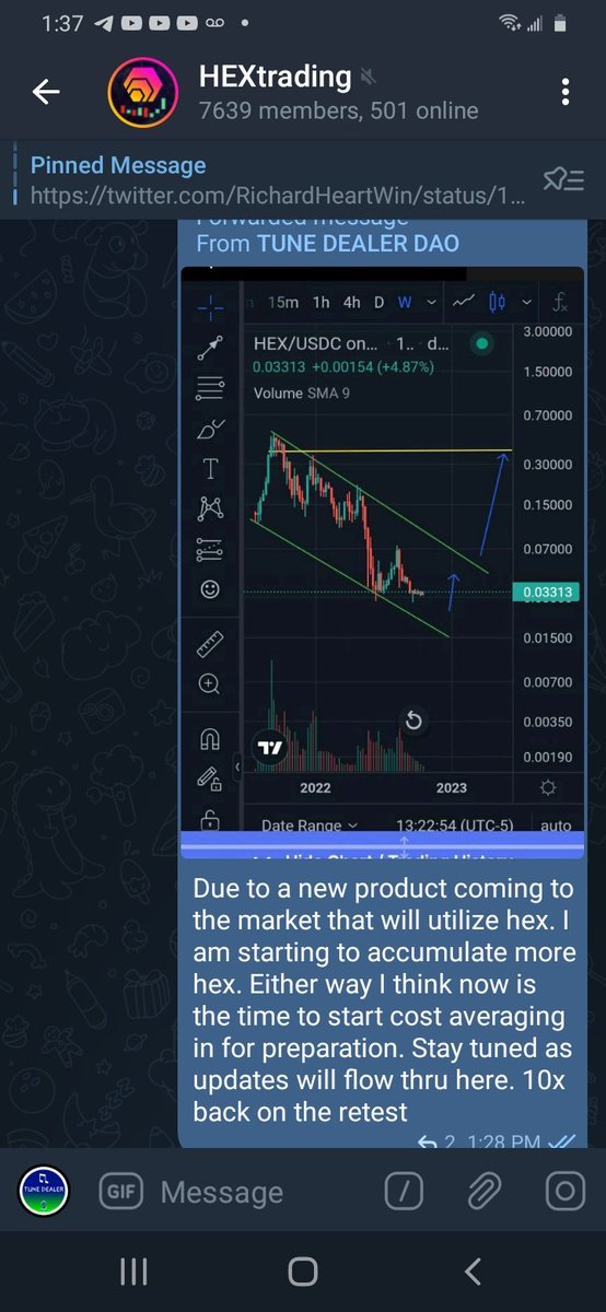 hexanalysis's tweet image. Don't miss out. Will update yall asap