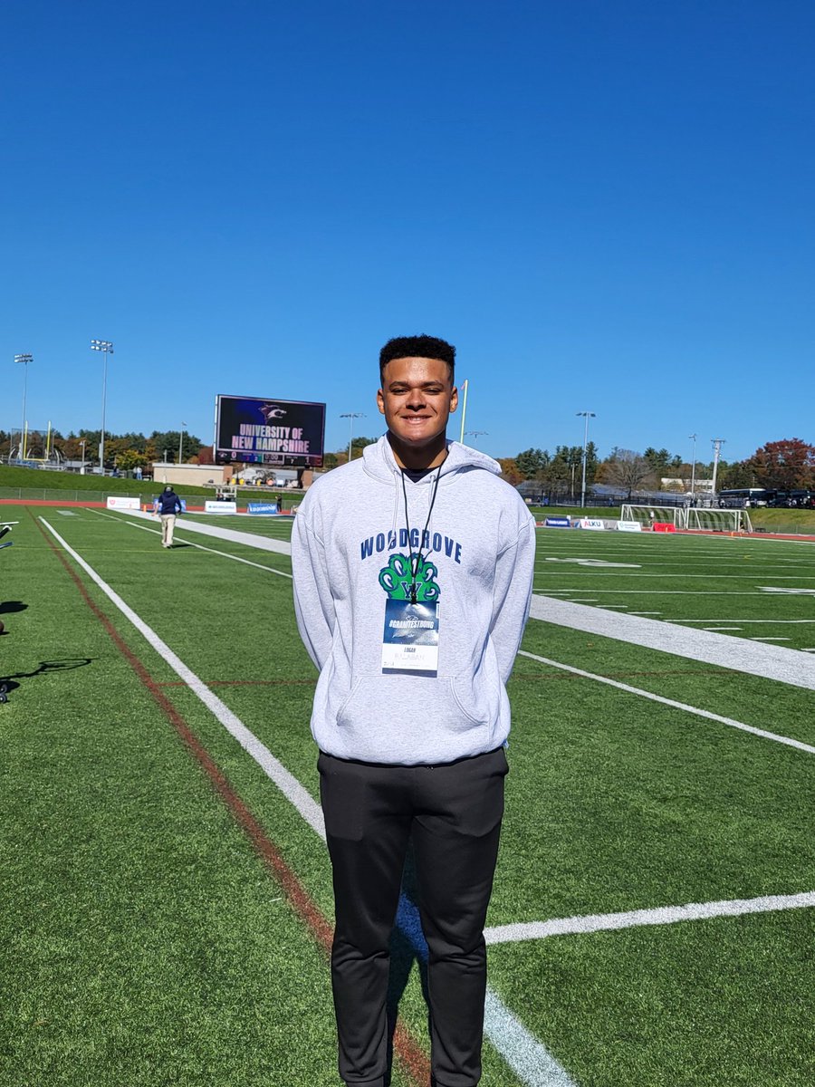 Had an amazing game day visit at the University of New Hampshire, the campus was great and the football team was even better! <a href="/UNH_Football/">New Hampshire Football</a> <a href="/WoodgroveFB/">WoodgroveFootball</a> <a href="/Coach_Borden/">ED BORDEN</a> <a href="/barlow_coach/">Derek Barlow</a>