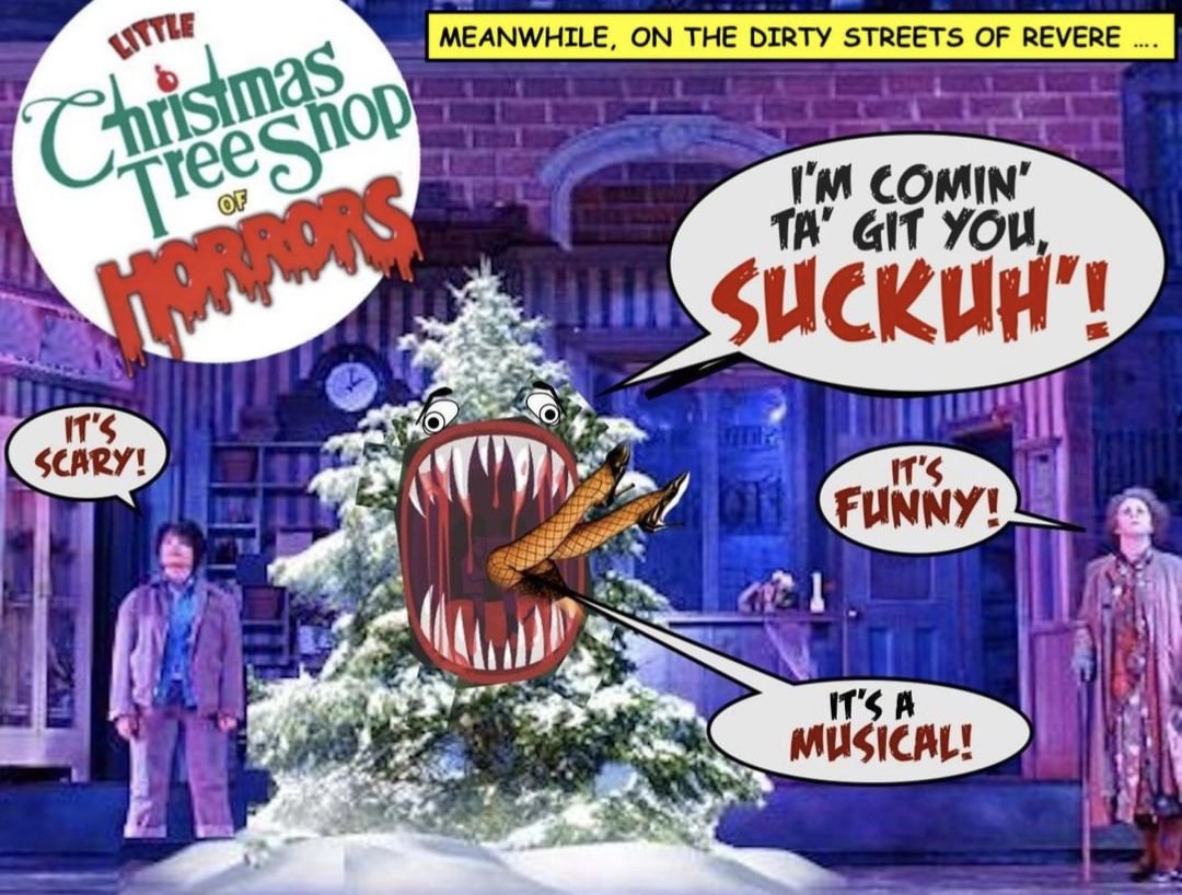 GoldDustOrphans's tweet photo. STOP WHAT YOU'RE DOING!!!
And get your tickets NOW for ...
"LITTLE CHRISTMAS TREE SHOP OF HORRORS" 
It's the brand NEW musical comedy from Ryan Landry and the Gold Dust Orphans! You can get your tickets HERE!
https://t.co/0oX3eRChZp https://t.co/3dGSkRuYNN