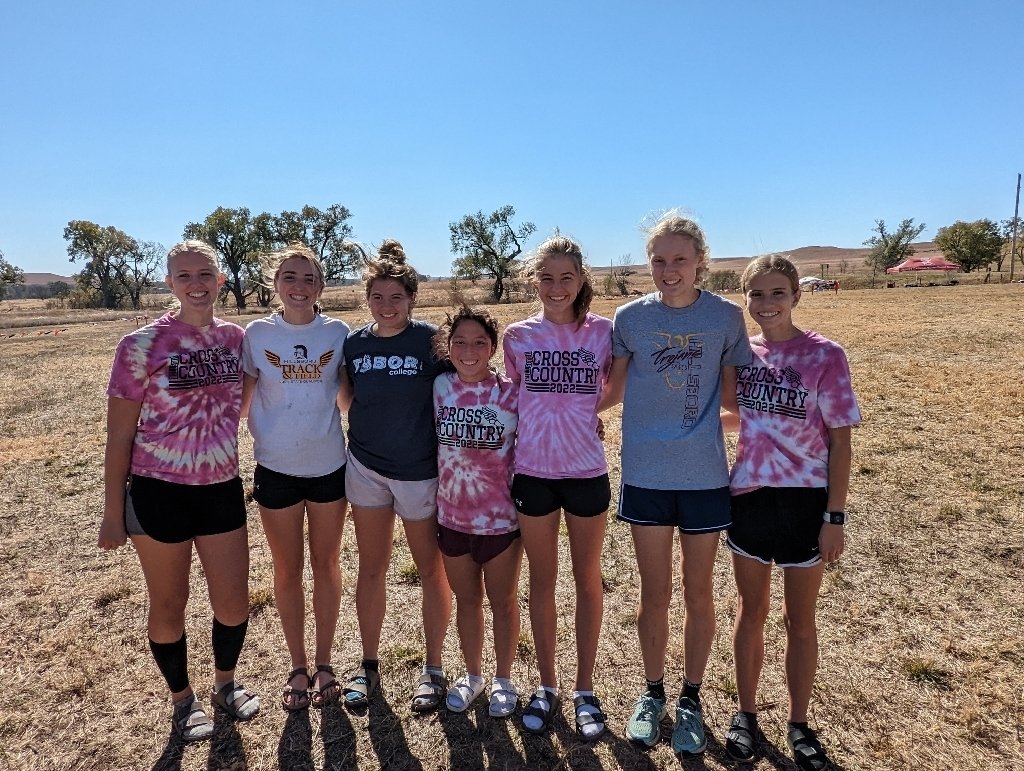 Hillsboro girls finished 3rd and are heading to state. Quinlyn placed 7th and Ainsley placed 9th.