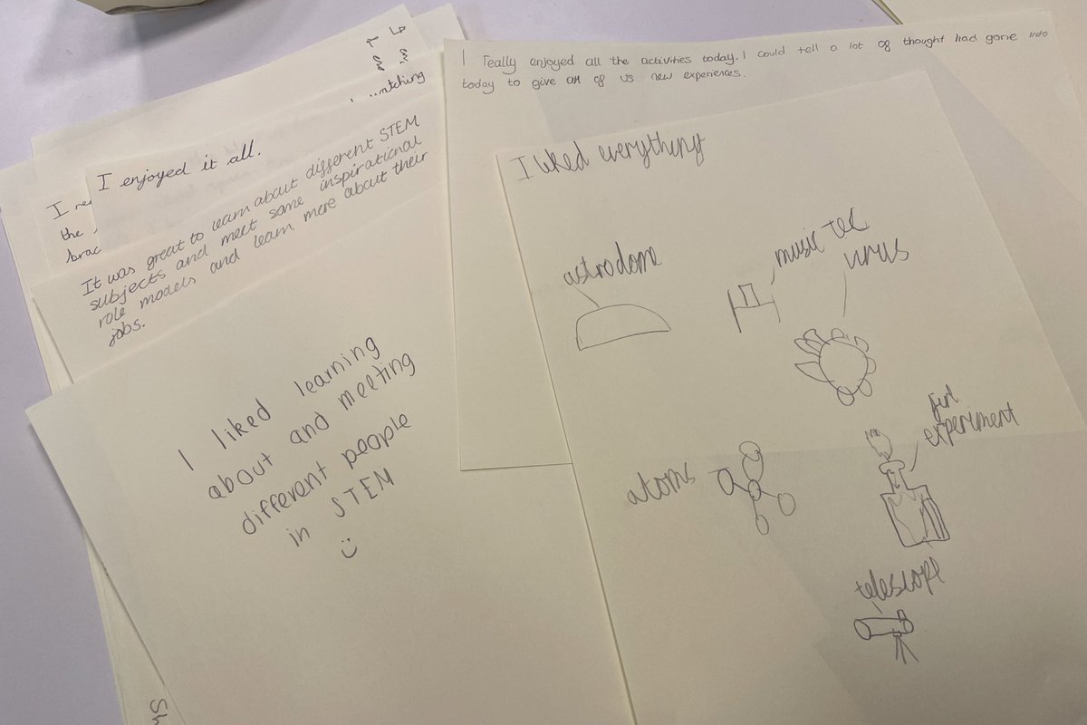 Of course, I had to throw a #MySkillsMyLife session in there because role models are key! 🙌🏻 @thewisecampaign Here’s a snapshot of some of the lovely feedback we got from the Guides involved! 💙