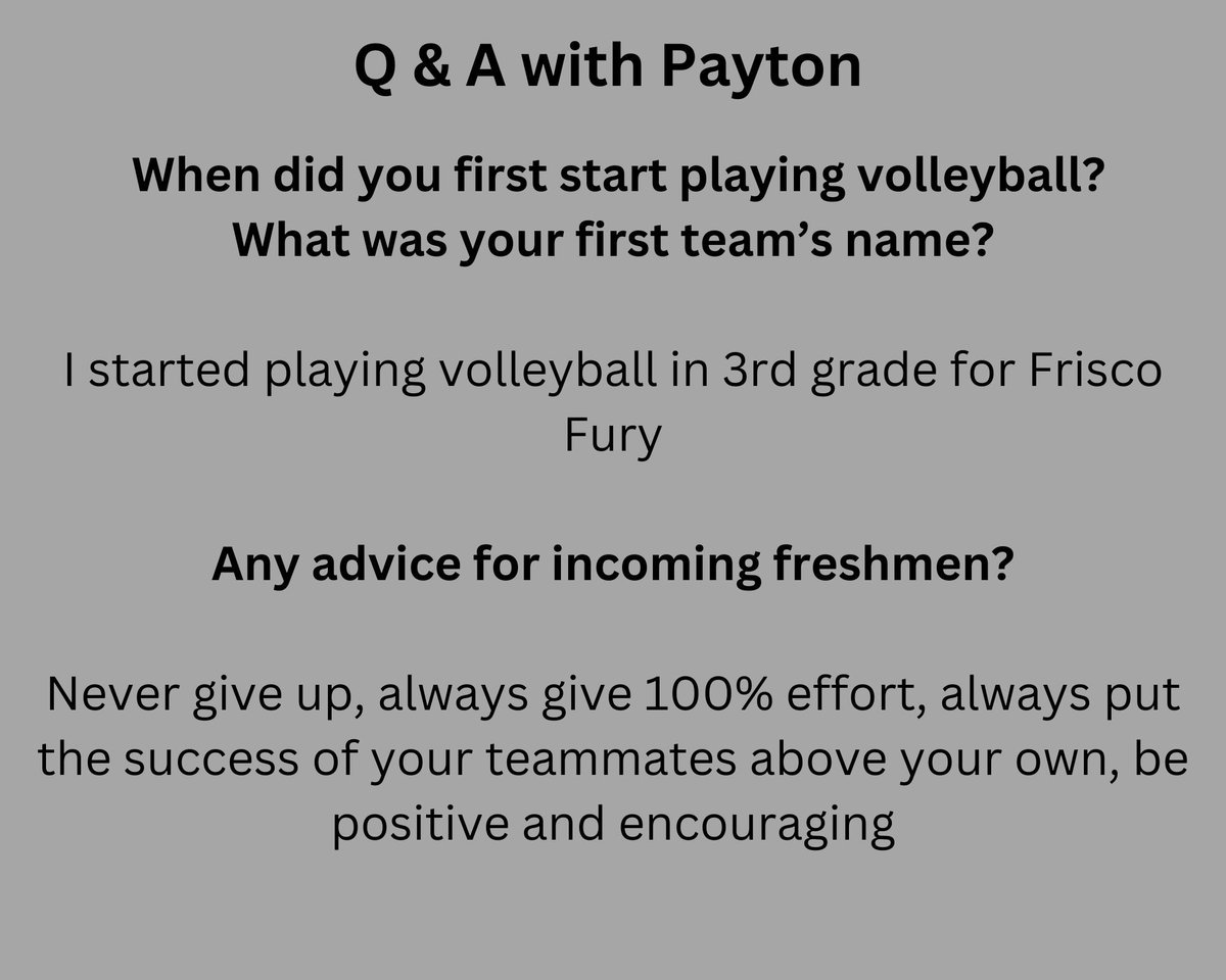 HHSVB's tweet photo. ✨SENIOR SPOTLIGHT✨
Payton Gissler - #14
Tuesday 10/25 is Senior Night and our last game of the season.
HAWK FANS…Please join us as we honor our 5 amazing seniors & help cheer us on to a win over Lewisville.
#hhsvb #hpnd #gohawks #seniorspotlight #classof2023 https://t.co/UkoA8F6BC0