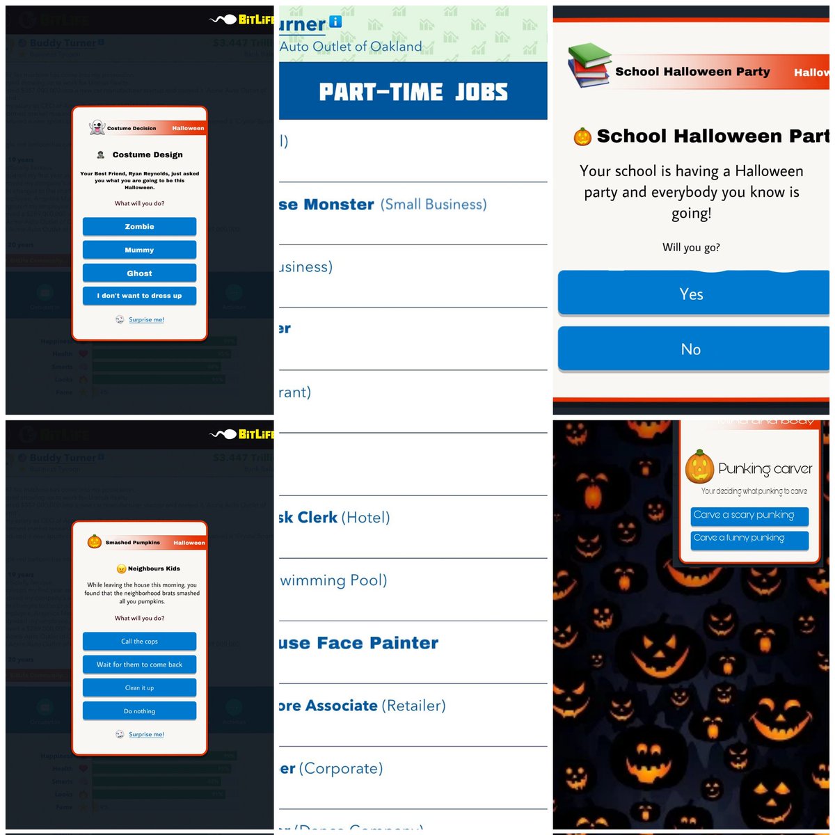 bitconepts's tweet photo. Sorry for the 2 hours delay I was too busy but pls no bad response for being late but here is the Halloween concept

---new jobs

---new scenarios

---colaboration not @BitIife

---spooky🎃🦇 https://t.co/IOiEq0UXmk