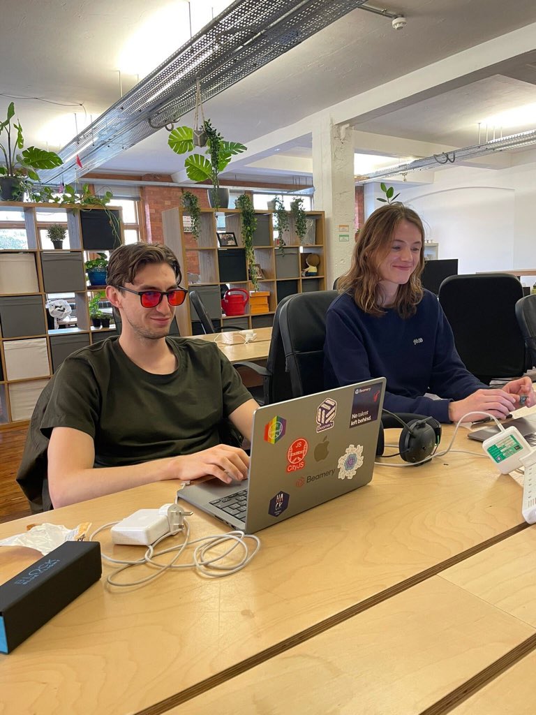 sasha_khivrych's tweet photo. Hackathon in progress #hackforpeace #teambotsboo https://t.co/YSqwsiQhwQ