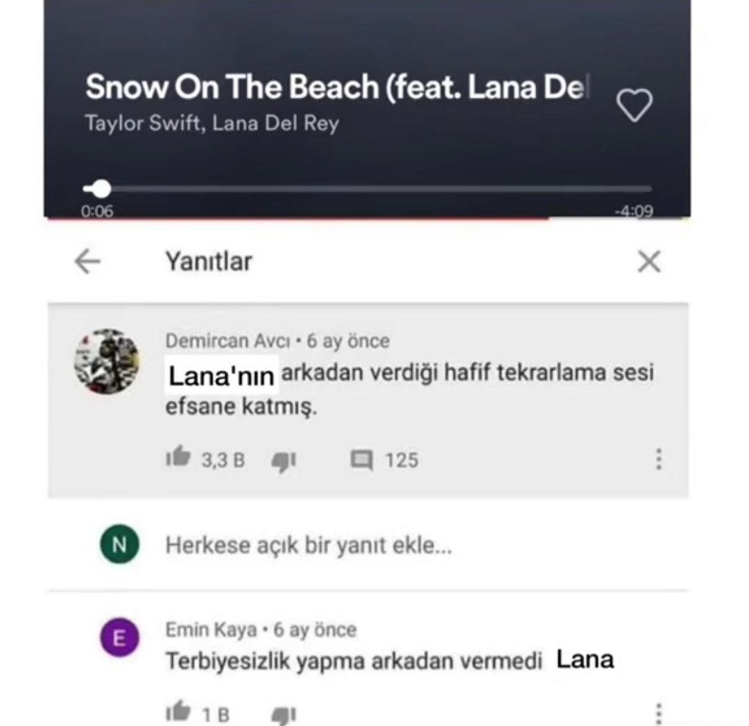 lana'nin az partindan dolayi linc yiyen taylori savunan swifties;