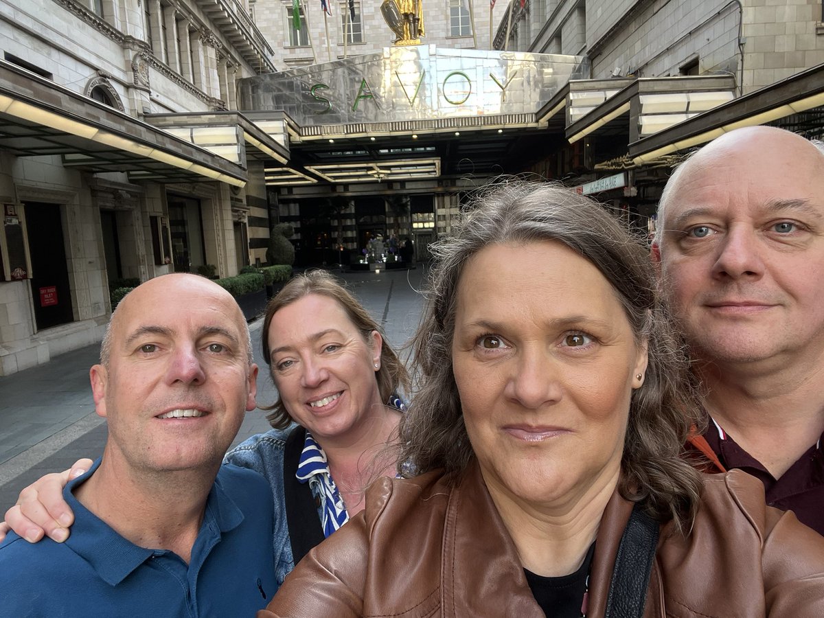 The best weekend ever. Great company, food and entertainment. ABBA Voyage was amazing - go if you get the chance! #fantastic