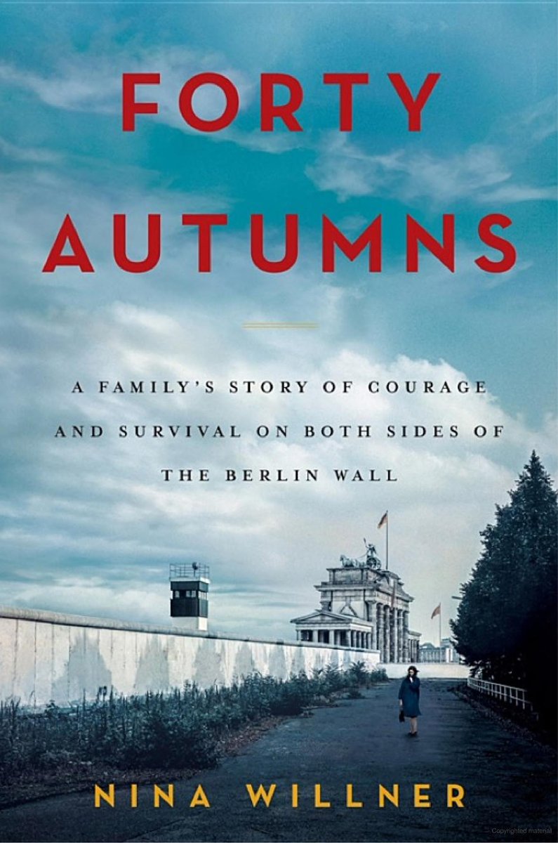 @Christocentrism @darenksnow8887 May I also add to the reading list a book called Forty Autumns by Nina Willner? It is not fiction but is the memoir of a family separated by the Berlin Wall. The comparisons to today are striking. It was fascinating and eye opening. I highly recommend.