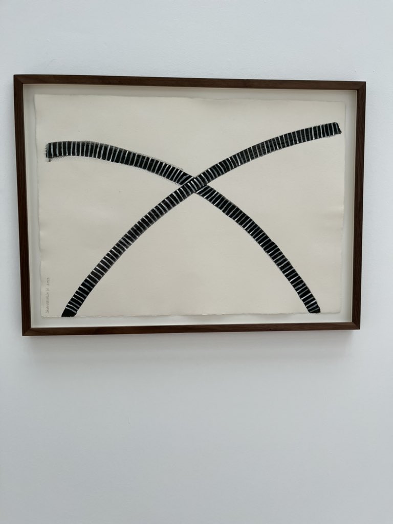 sasaraca's tweet photo. El alma del artista yanomami del amazonas venezolano Sheroanawe Hakihiiwe se ve en los preciosos dibujos y pinturas en su exhibición en Londres (en la galería @ceciliabrunson ). Aquí algunas de sus obras alucinantes e inspiradoras #sheroanawehakihiiwe 😍 https://t.co/86aCs5iGqM