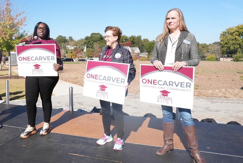 DrLisaHerring's tweet photo. Today the Carver Cluster came together as one to provide resources and celebrate the community. Thank you to our principals,scholars, families and partners for the success of this beautiful event. #OneCarver https://t.co/YXfizd5Ix9