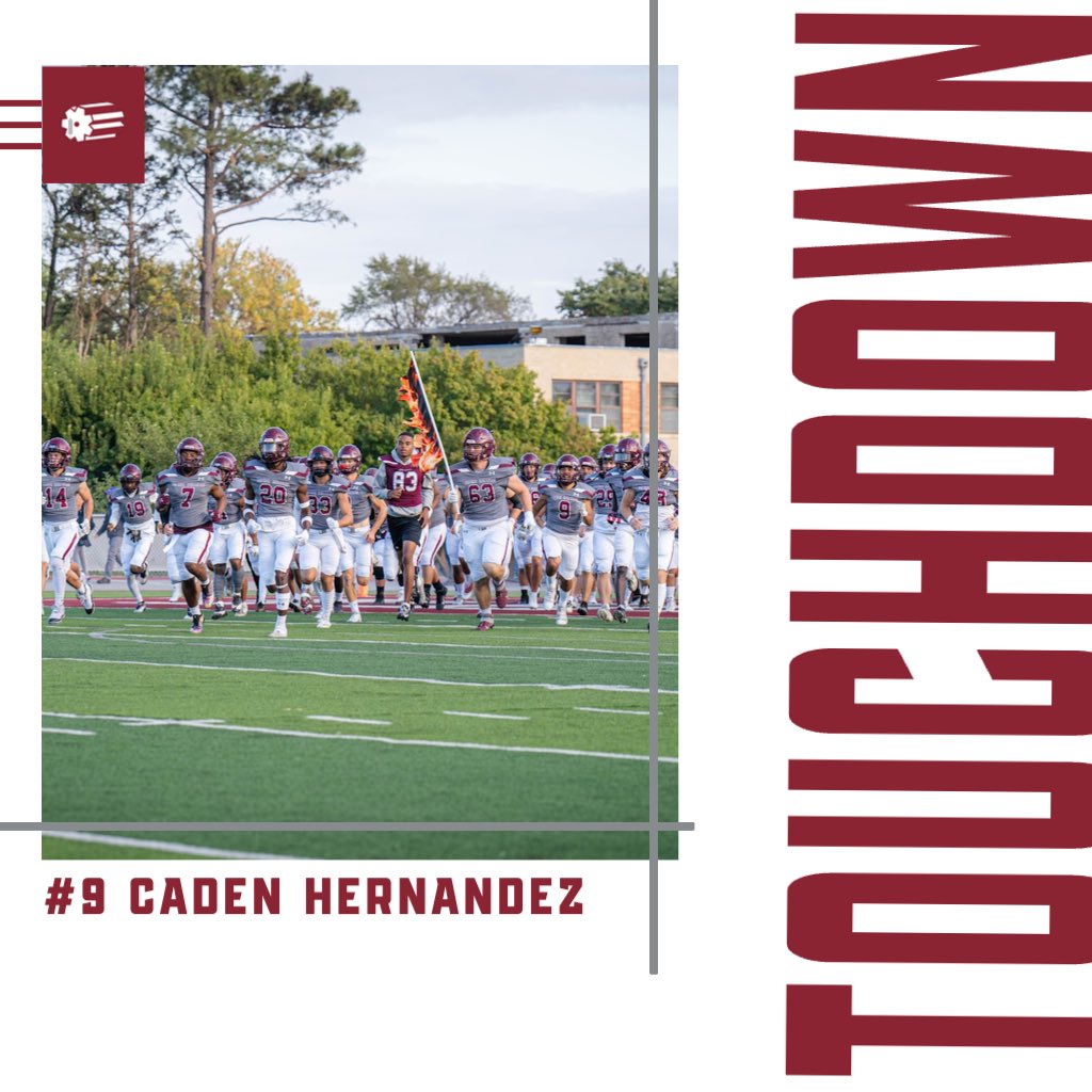 Caden Hernandez with a 3 yd Thresher TD! Another good kick from Sauseda. Threshers are ahead 16-7, with 9:50 remaining in the 2nd quarter. <a href="/Threshers_FB/">Bethel College FB</a> 
#RollOn #WeAreThreshers