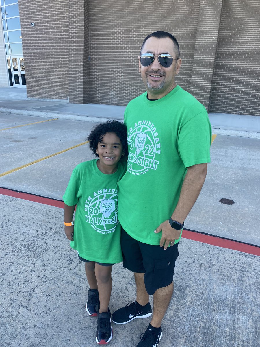 MarianaBreaux's tweet photo. Walk for Sight 2022 was amazing! Thank you to our very own Coach Garza & Coach @BrendaIsas5 & @PISDwellness for organizing such an amazing event, and for such a great cause! Our district is thankful for the way the Lion’s Club serves our families! #lionsclub #walkforsight https://t.co/iWxBgASTxK