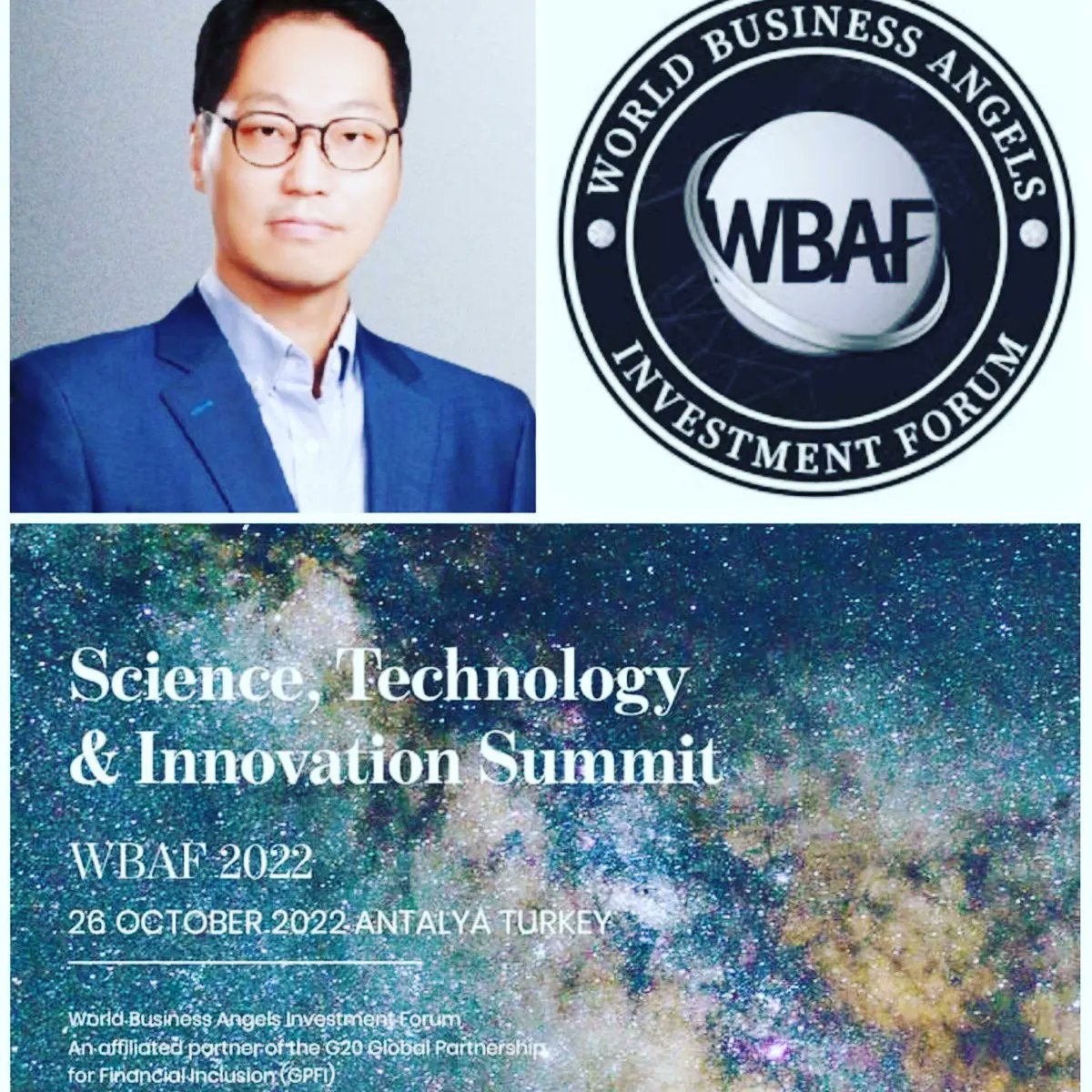 At the Grand Assembly of the <a href="/wbaforum/">WBAF</a>   (World Business Angels Investment Forum) Congress will be held in #Turkey) next week. 

#Ban Ki-moon United Nations #Secretary-General is invited as a Keynote Speaker.

I'll attend representing #Korea as a Country Chair and Senator. #WBAF